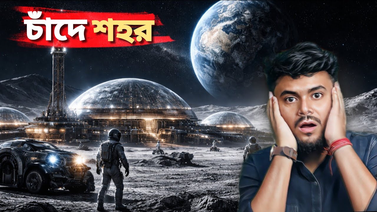 চীন কেন চাঁদে শহর বানাচ্ছে!😱 China's Masterplan to build City on Moon!