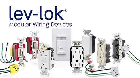 The Perfect Productivity Solution - Lev-Lok ® Modular Wiring Devices