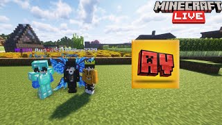 Day 3 in anuverse smp with friend in minecrraft #minecraft