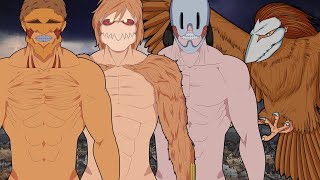 All Secret Jaw Titans In Attack On Titan 2023 Updated