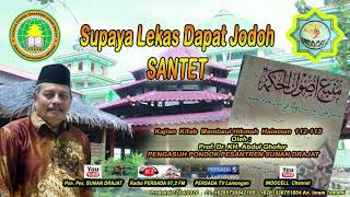 Kajian Mambaul Hikmah Halaman 112-113 (Jodoh & Santet) 22~04~2020