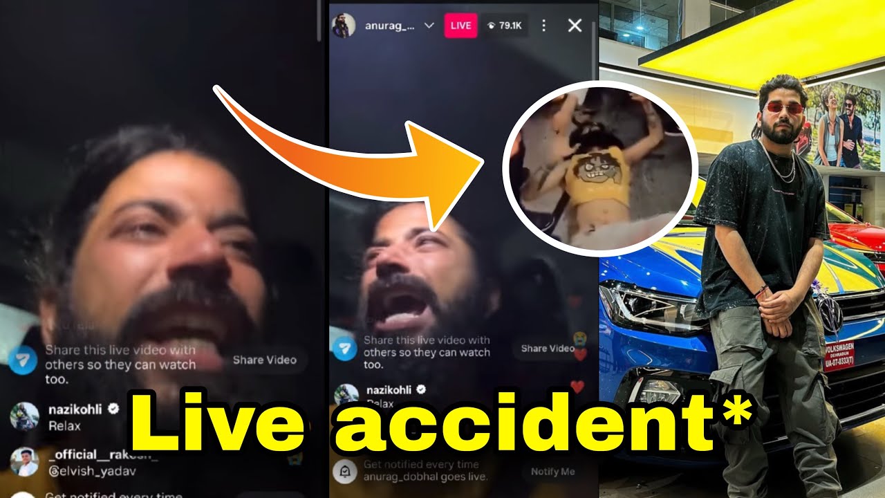 Uk07 live accident full video 😳 uk07 & Kalamink controversy 