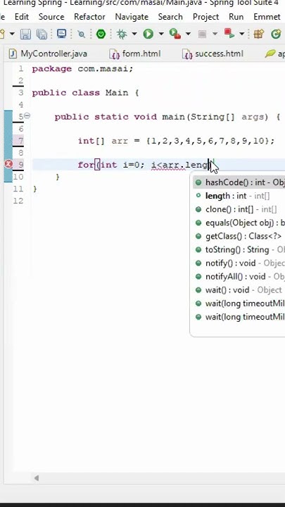 Iterating Array in Java using For Loop | Java Development | Shashank ...