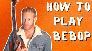 How to Play Bebop Scales on Guitar 7 Options
