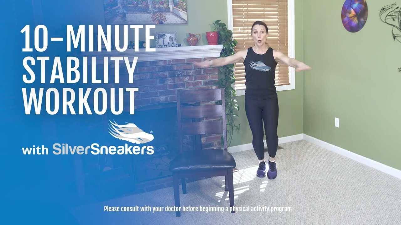 10-Minute Stability Workout | SilverSneakers - YouTube