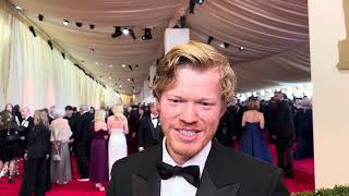 96th Academy Awards Red Carpet, Jesse Plemons talks about the impact of Killers of the Flower Moon.