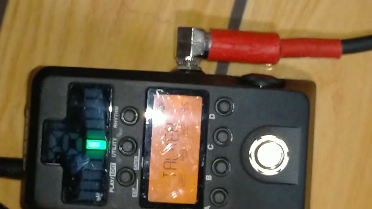 Kord Pandora Stomp Bass effects Review (bass demo)