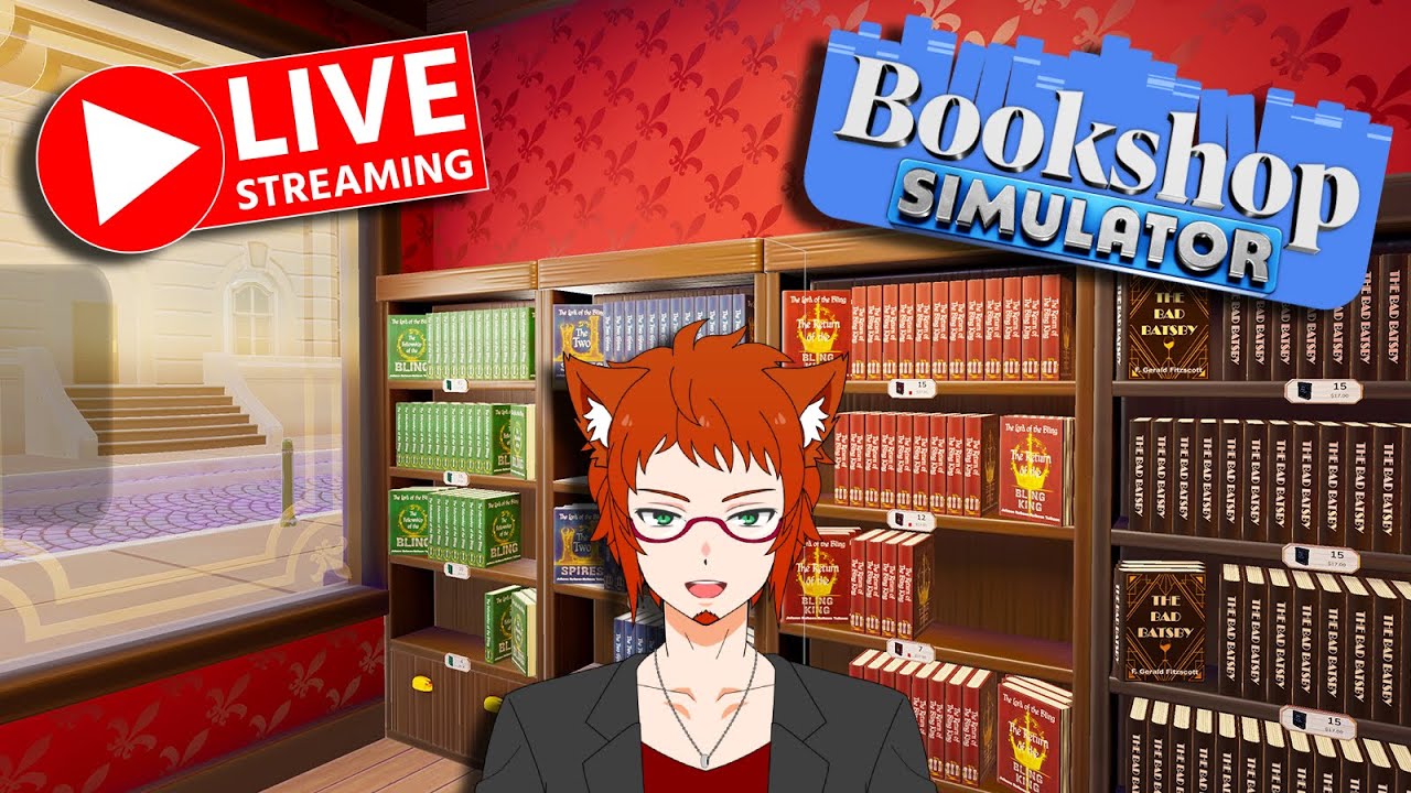 Live: Cozy Cafe In Bookshop Simulator!? Let's Check Out The New Updates!