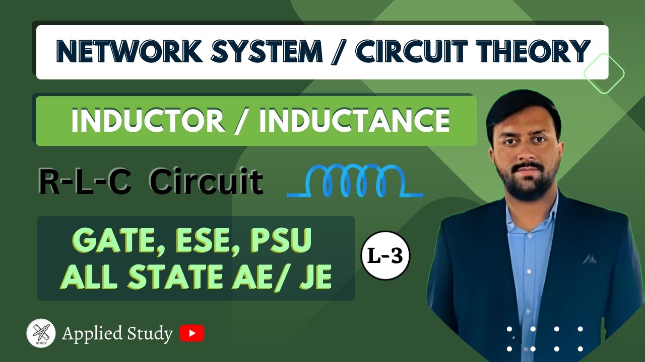 L3 R L C Circuit Inductor/ Inductance in Hindi Network AC
