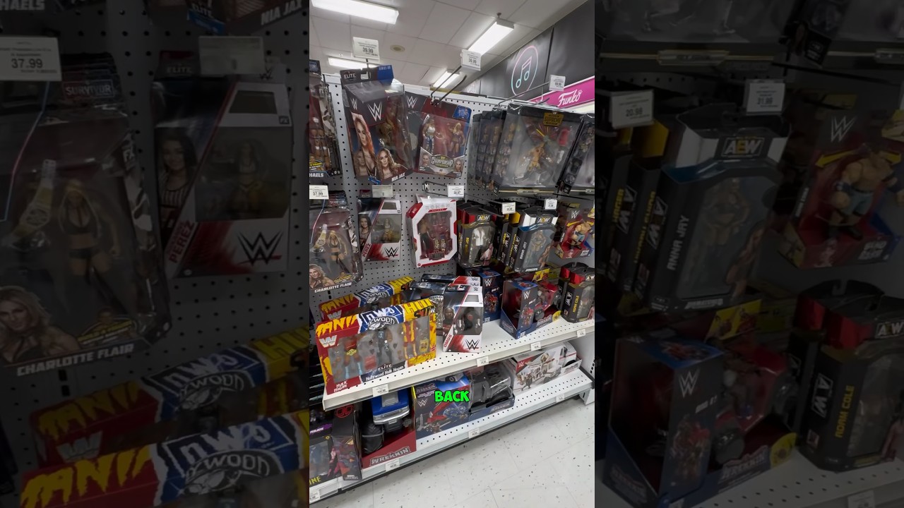 TOYS R US WWE FIGURE TOY HUNT! 😱 