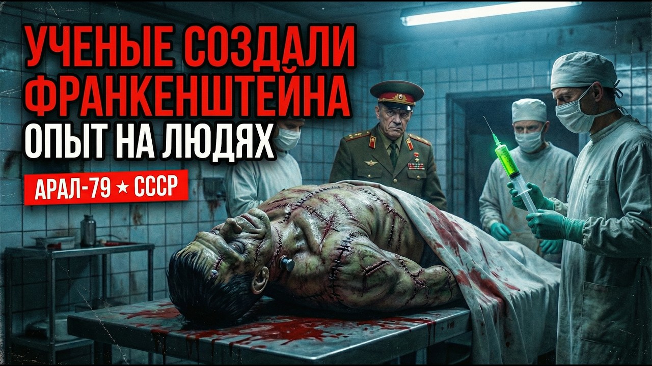 ЛАБОРАТОРИЯ НА ОСТРОВЕ ВОЗРОЖДЕНИЯ. Опытный образец «СУПЕРСОЛДАТА» сбежал | Он был сшит из частей