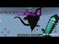 Kid plays Minecraft |• Kid summons wither storm #kidplays