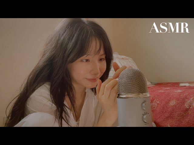 ASMR｜Hand Sounds & Mic Scratching - 耳かきと囁き