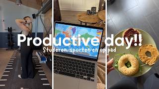 Productieve Dag Studeren Pabo, Sporten En Nog Meer Elisa Cornelia