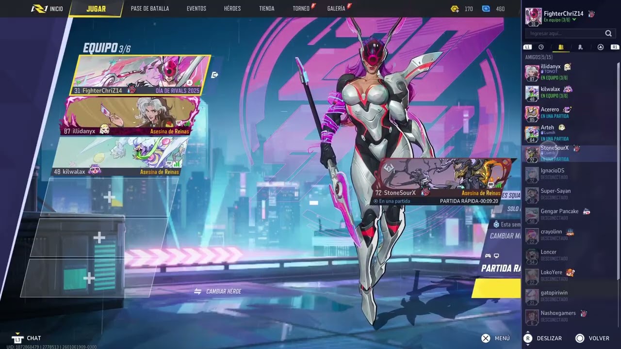 [PS5/CL] ( 18) Primera vez jugando Marvel Rivals y que mejor con un equipo muy Mua Mua Mua