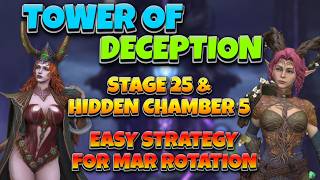 Tower Of Deception - Stage 25 & Hidden Chamber 5 - Guide For Mar Rotation New Stage Tags | WOR