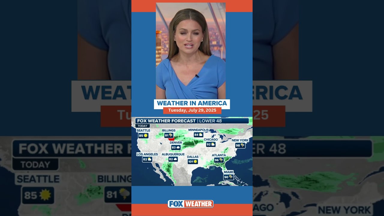 Weather In America July 29 2025