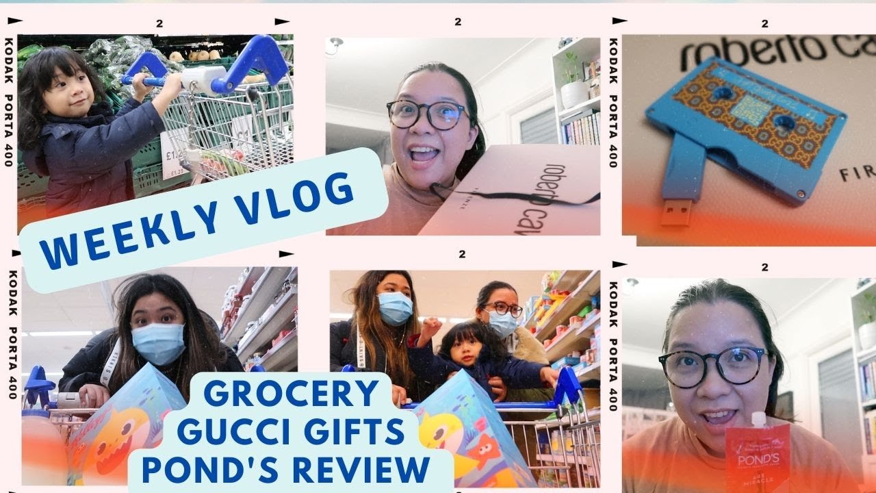 Weekly Vlog | Gifts from Luxury Brands | Grocery | Pond's Triple Glow Serum and Super Cream Review