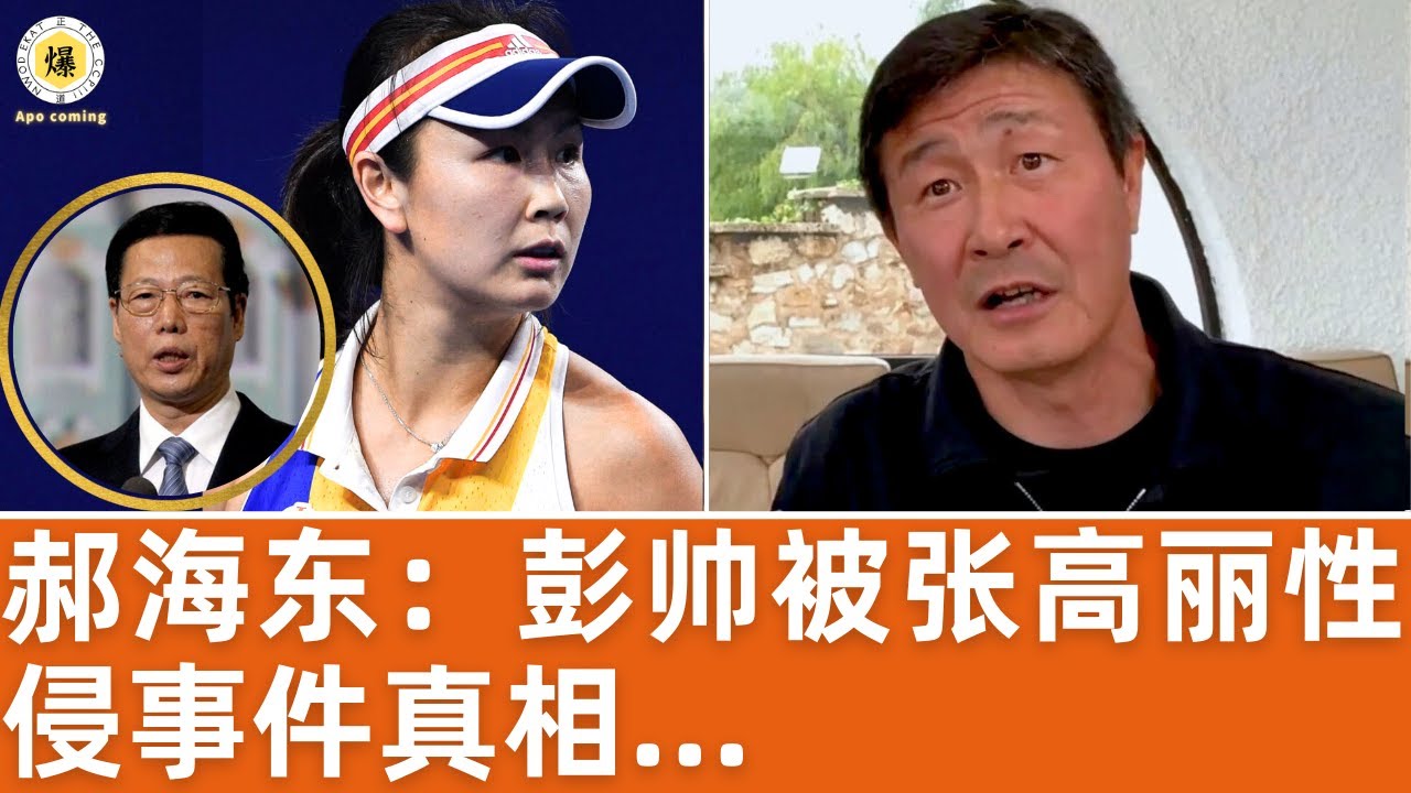 【郝海东】彭帅曝料被张高丽性侵事件真相丨先发微博后被迫视频否认被性侵... #郝海东 #彭帅 #张高丽 #网球 #奥运会
