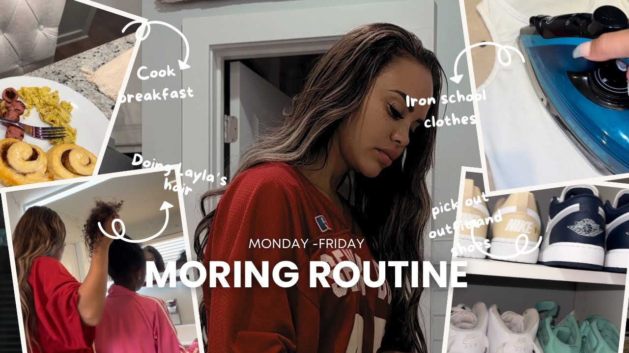 My typical morning routine Monday through Friday shorten into a minute ...