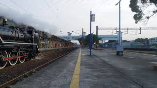 2020/10/17  新營車站   6718A次迴送蒸機DT668專車 通過