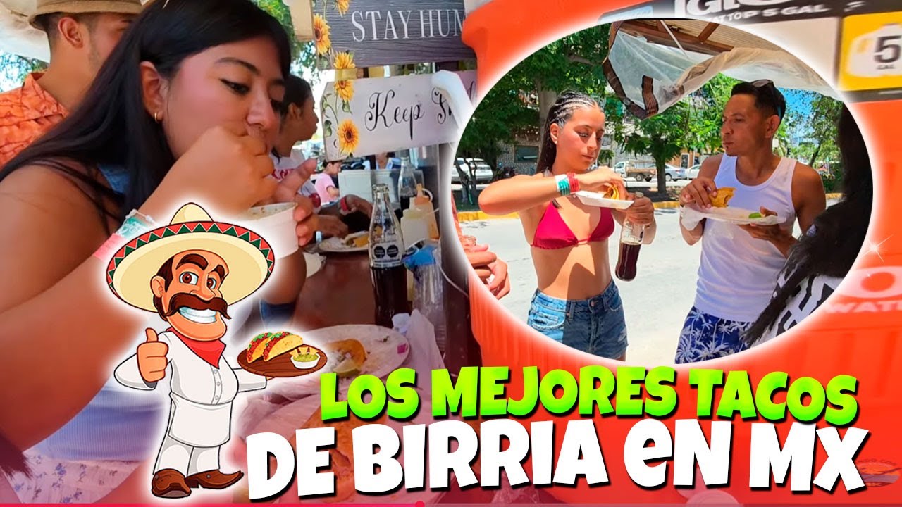 LOS MEJORES TACOS DE MÉXICO son los de la calle | Deliciosos tacos de birria