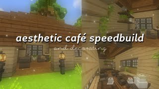[mizunos cit] aesthetic café speedbuild and decorating