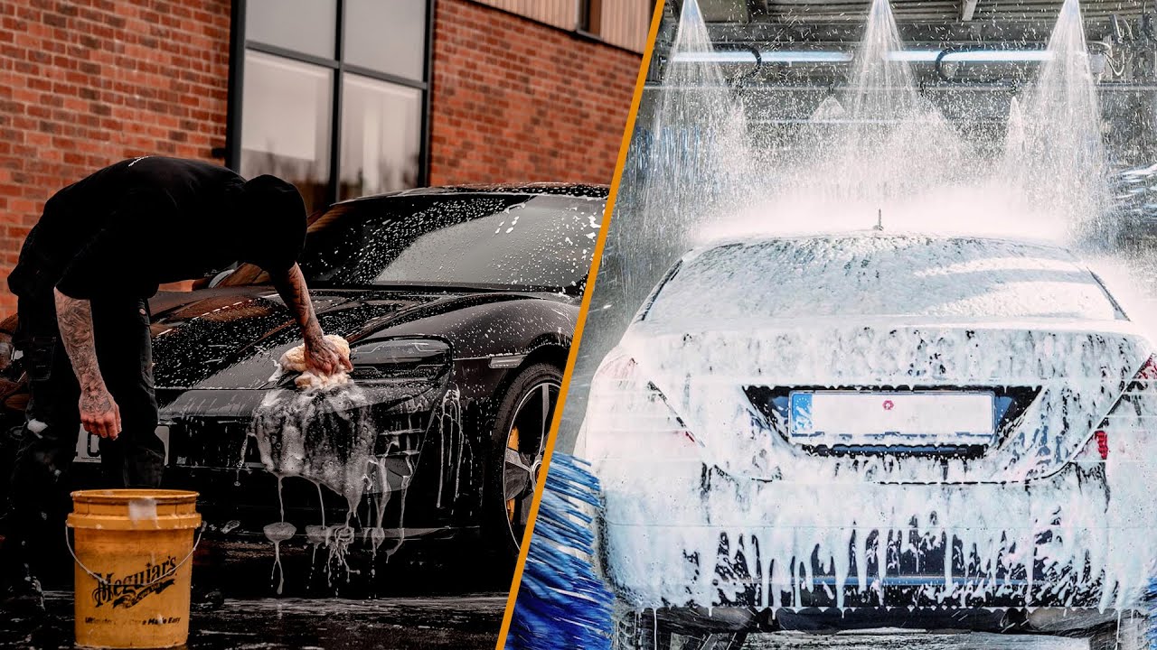 Hand Car Wash vs. Touchless Car Wash
