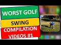 Crazy golf swing #1 ⛳ Worst and bad golf swing 😂😂😂 #golfswing  #crazygolfswing #worstgolfswing