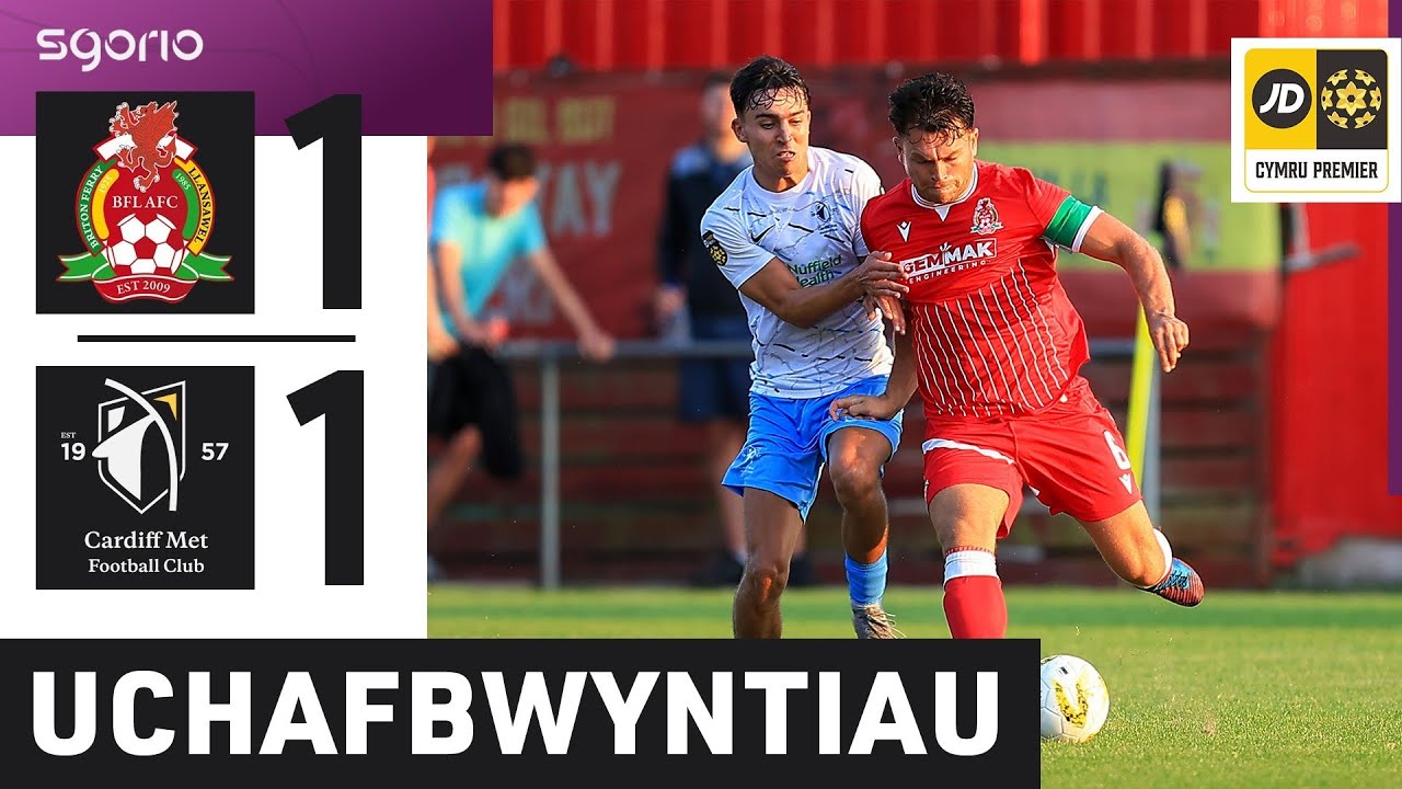Uchafbwyntiau | Highlights: Llansawel 1-1 Met Caerdydd | Cymru Premier JD