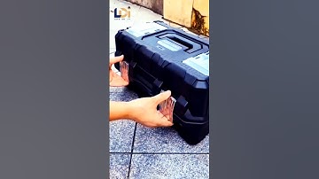 Folding Multi Functional Tool Box #DeliToolBox #ToolStorage #FoldingToolBox #diytools #shorts