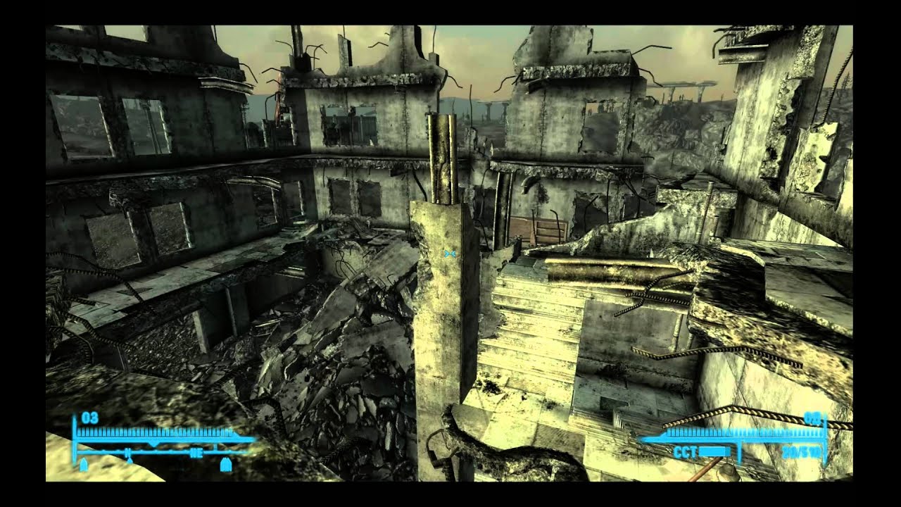 Fallout 3 ART [60FPS] часть 57 "Деревня Ктулху"