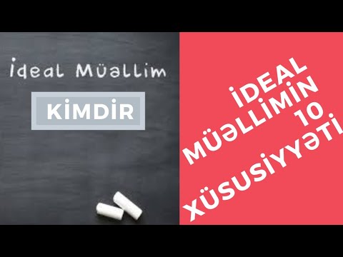 Video: Bir Müəllim üçün Bir Xarakterizə Təqdimatı Necə Yazılır