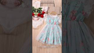Stylish Eid & Party Wear Baby Girl Dresses Fancy Summer Frock Designs 2025