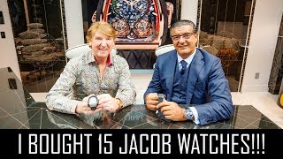 I BOUGHT 15 JACOB & CO WATCHES!!!