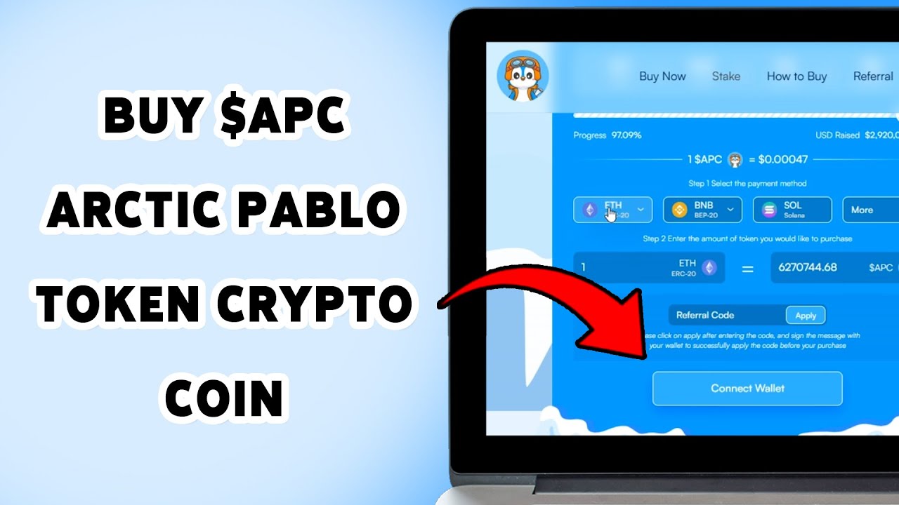 How To Buy $APC Arctic Pablo Token Crypto Coin | Arctic Pablo Presale Buying Guide 2025