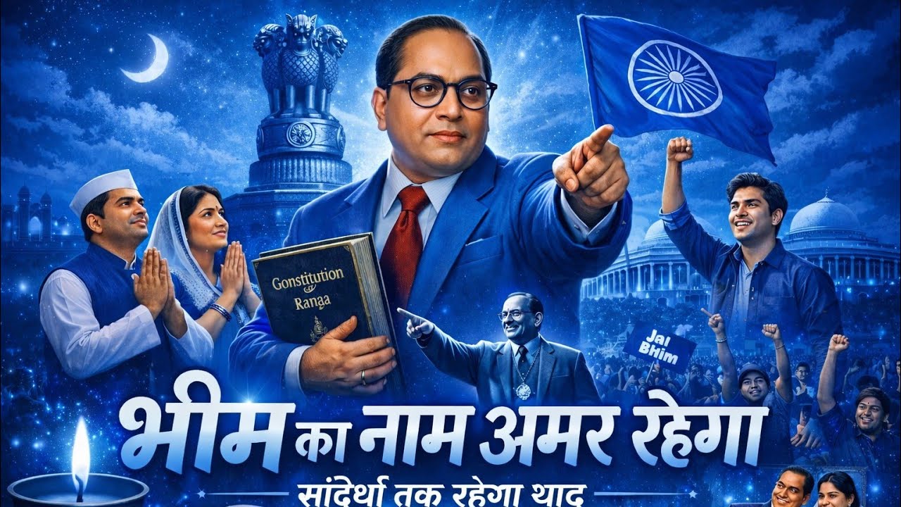 भीम का नाम अमर रहेगा 🔥 | Jai Bhim Song | Babasaheb Ambedkar Powerful Song 2026