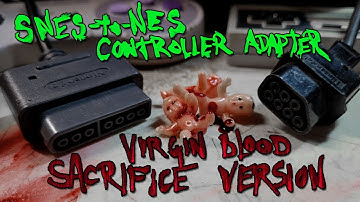 SNES-to-NES Controller Adapter (Virgin Blood Sacrifice Version)