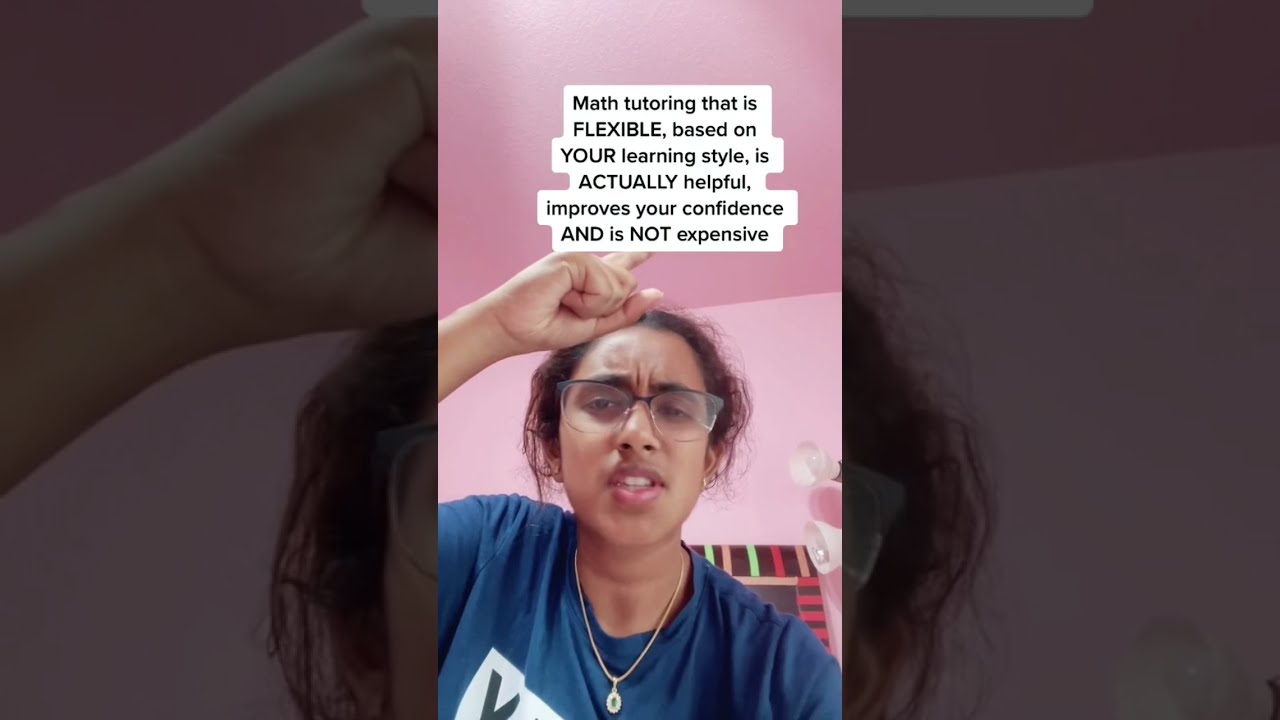 math tutoring that ACTUALLY HELPS