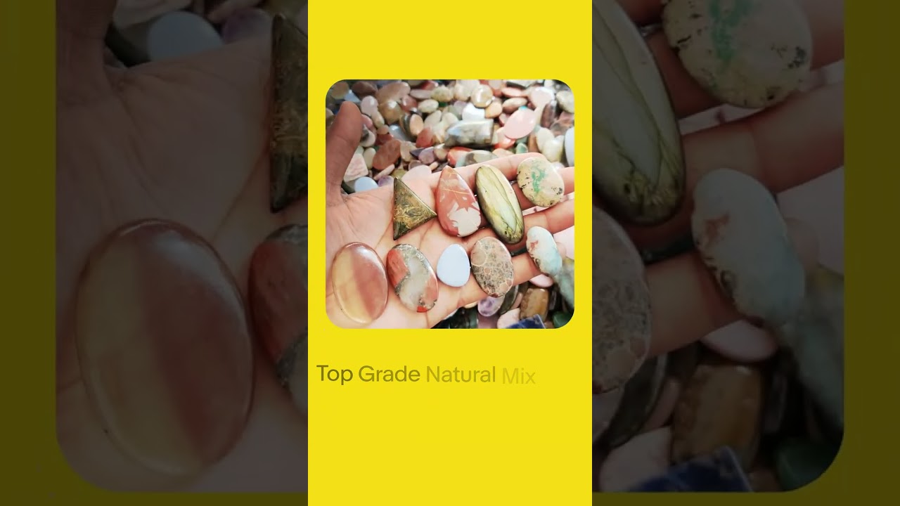 Top Grade Natural Mix Gemstone Cabochons Wholesale Lot, Loose Gemstones Cabochon