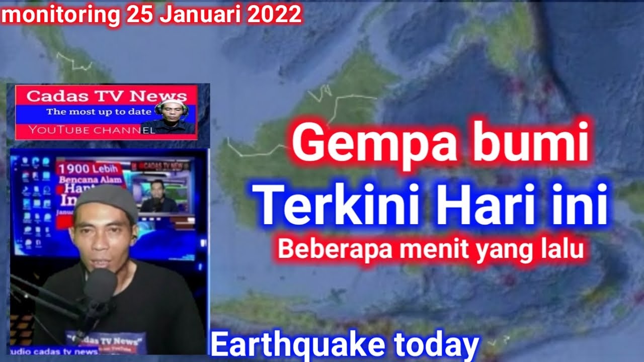 Gempa bumi hari ini 2022