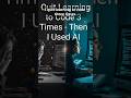 I Quit Learning to Code 3 Times Then I Used AI #LearnToCode #ChatGPT #CodingForBeginners #AILearning