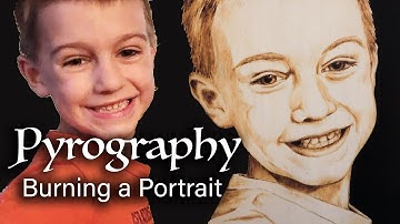 Pyrography Portrait | Wood Burning Tips