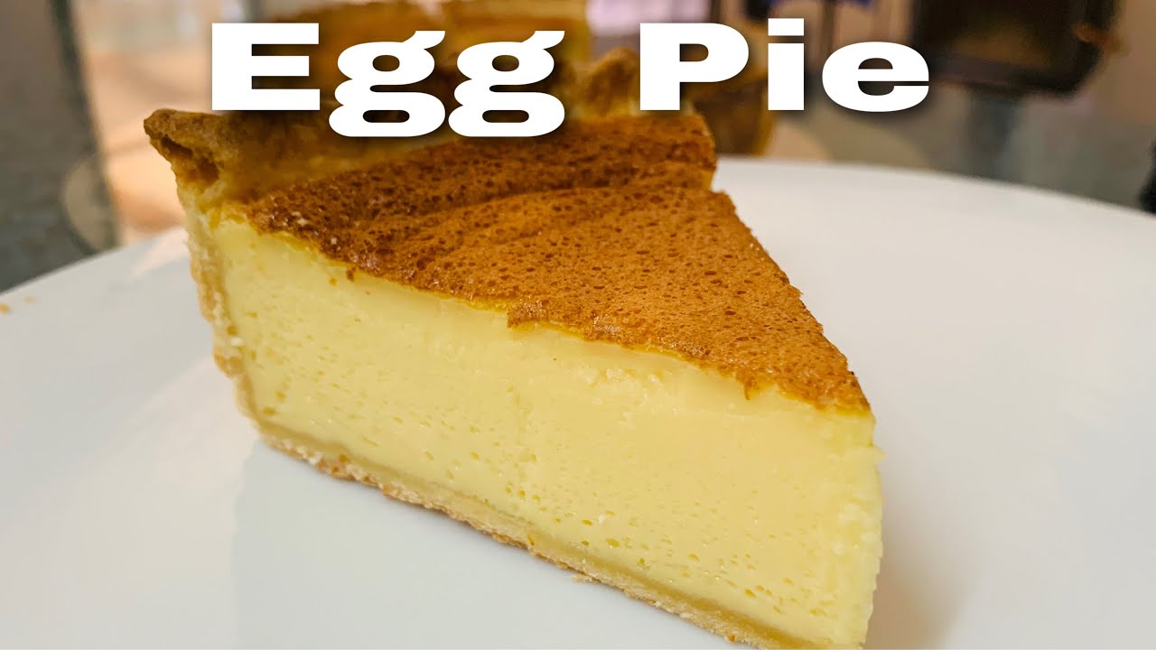 Egg Pie How To Make Creamy Egg Pie YouTube Egg Pie How To Make Creamy Egg Pie YouTube