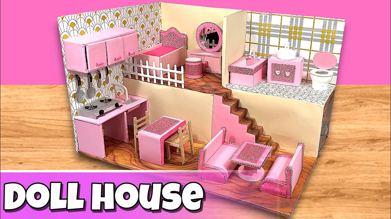 DIY Cutest Doll House ft. @nazuart 