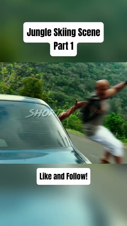 Return Of Xander Cage - Jungle Skiing Scene | xXx #movie #longboard #vindiesel