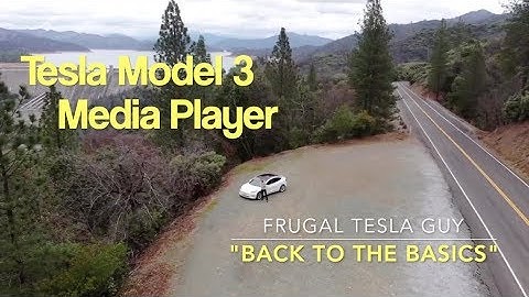 Back to the Basics Tesla Model 3 Media Player