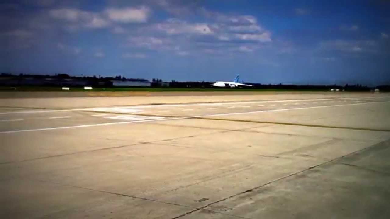 Take Off Antonov Brussels Airport Belgium