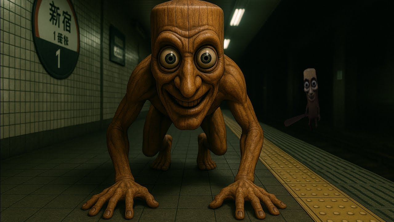 寝たら着いてしまう『トゥントゥントゥンサフール駅』終点駅で化物がハイハイで追ってくるホラーゲームが怖すぎる（大絶叫多め）
