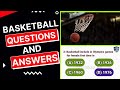 basketball question answer / basketball multiple choice questions / basketball quizizz | basketball